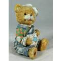 SWEET BABY BEAR READY FOR BED IN HIS PJ`S-BID NOW!!