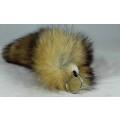 BLAST FROM THE PAST LARGE FLUFFY TAIL KEY RING -BID NOW!!