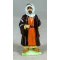 VINTAGE PORCELAIN FIGURINE (MARKED FOREIGN)-MAN IN TRADITIONAL CLOTHES #60-BID NOW!!
