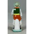 VINTAGE PORCELAIN FIGURINE (MARKED FOREIGN)-MAN DRESSED IN TRADITIONAL CLOTHES #70