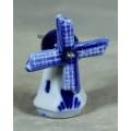 LOVELY BLUE AND WHITE WINDMILL - BID NOW!!!