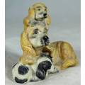 LOVELY MOLDED MUM AND HER PUPS-BID NOW!!!
