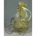 STUNNING GOLD PLATED TRICYCLE - BID NOW