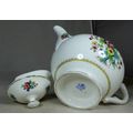 DYNAMIC COALPORT MING ROSE TEA POT-BID NOW!