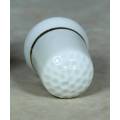 LOVELY PORCELAIN THIMBLE(BUTTERFLY)BID NOW!
