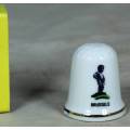 LOVELY PORCELAIN THIMBLE (BRUSSELS) BID NOW!!!