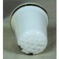THIMBLE-FINE BONE CHINA MADE IN GREAT BRITAIN(LADY PLAYING A VIOLIN)-BID NOW!