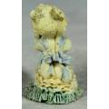 MINIATURE-MOLDED MAMMA BEAR COLLECTING THE POST(LOVELY)BID NOW!