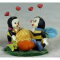 MINIATURE-PRETTY LITTLE BEES HAVINING FUN A WITH LEMON-BID NOW