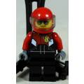MINIATURE LEGO FIGURINE-PILOT(RACE PLANE CTY0738) BID NOW!!
