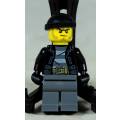 MINIATURE LEGO FIGURINE-CRIMINAL ROBBER BID NOW!!