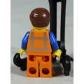 MINIATURE LEGO FIGURINE-EMMET(LEGO MOVIE 2) BID NOW!