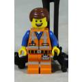 MINIATURE LEGO FIGURINE-EMMET(LEGO MOVIE 2) BID NOW!
