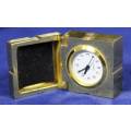 EXQUISITE HACHETTE MINITURE CLOCK WITH BOOKLET-WEDDING PRESENT BID NOW!