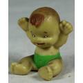 MINIATURE BABY WITH HER ARMS IN THE AIR (CUTE)BID NOW!!