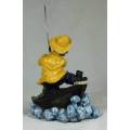 ABSOLUTELY MUST HAVE (BOBBELHEAD SAILOR FISHING FROM A BOAT) BID NOW!!