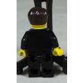 LEGO MINI FIGURINE-FIRE FIGHTER WITH BLACK HAIR(TWN091)