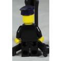 LEGO MINI FIGURINE-FIREMAN WITH A BLUE HAT(FIREC008)