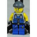 LEGO MINI FIGURINE-POWER MINER(ENGINEER PM012)  BID NOW!!