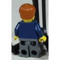 LEGO MINI FIGURINE-TRAIN CONDUCTOR (TRN146) BID NOW!!