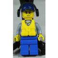 LEGO MINI FIGURINE-AIR TRAFFIC CONTROLLER(CTY1187) BID NOW!!