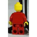 LEGO MINI FIGURINE-MAN WITH RED ZIPPER JACKET (1983 SERVICE STATION JRED015) BID NOW!!