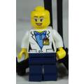 LEGO MINI FIGURINE-SPACE SCIENTIST(SPACE PORT CTY0563) BID NOW