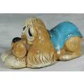 PENDELFIN HAND PAINTED STONEWARE POOCH MADE IN ENGLAND-POOCH(CUTE)