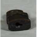 MINIATURE VINTAGE BRONZE PADLOCK-BID NOW!!