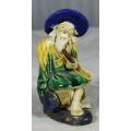 MUD MAN REFLECTING (EXTRA ORDINARY CRAFTSMANSHIP AND A MUST HAVE)-BID NOW!!