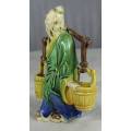 MUD MAN CARRYING WATER(EXTRA ORDINARY CRAFTSMANSHIP AND A MUST HAVE)-BID NOW!!