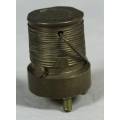 MINIATURE BRASS-VINTAGE HEATER BID NOW!