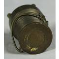 MINIATURE BRASS-VINTAGE HEATER BID NOW!