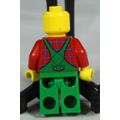 LEGO MINI FIGURINE-FARMER IN GREEN OVERALLS(WINTER VILLAGE COTTAGE CTY0326))BID NOW!!