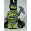 LEGO MINI FIGURINE-VOLCANO EXPLORER(VOLCANO HELICOPTER CTY0697) BID NOW!!