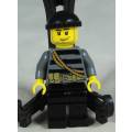 LEGO MINI FIGURINE-CITY BURGLAR(COIN BANK CTY0501)BID NOW!!