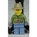 LEGO MINI FIGURINE-VOLCANO EXPLORER(VOLCANO HEAVY LIFT HELICOPTER CTY0697) BID NOW!!