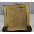 POWDER COMPACT WITH RAISED RHOMBUS(STUNNING) BID NOW !!