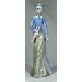 LLARDO STYLE FIGURINE(LADY HOLDING AN UMBRELLA)-BID NOW!