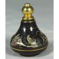 ORNATE PERFUME CONTAINER WITH BEAUTIFUL GREEK FIGURES BID NOW!