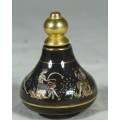 ORNATE PERFUME CONTAINER WITH BEAUTIFUL GREEK FIGURES BID NOW!