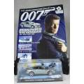 JAMES BOND 007 WITH MAGAZINE UNIVERSAL HOBBIES-ASTON MARTIN VANQUISH(UH)(DIE ANOTHER DAY#2)BID NOW!!
