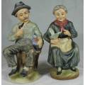 VINTAGE FARMER AND HIS WIFE-BID NOW!