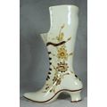 LARGE PORCELAIN BOOT(LOVELY) BID NOW!