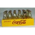 MINIATURE TRAY OF 24 COCA COLA BOTTLES (FOR THE SERIOUS COLLECTOR)BID NOW!