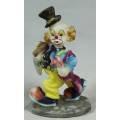 MINIATURE CLOWN WITH A RED NOSE (LOVELY) BID NOW!!!