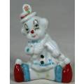 MINIATURE CLOWN SEATED PLAYING A VIOLIN (LOVELY) BID NOW!!!