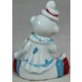 MINIATURE CLOWN SEATED PLAYING A VIOLIN (LOVELY) BID NOW!!!