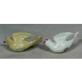 MINIATURE DOVE CAKE TOPPERS (LOVELY) BID NOW!!!