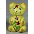 MINIATURE BEAR WITH FLOWERS (LOVELY) BID NOW!!!